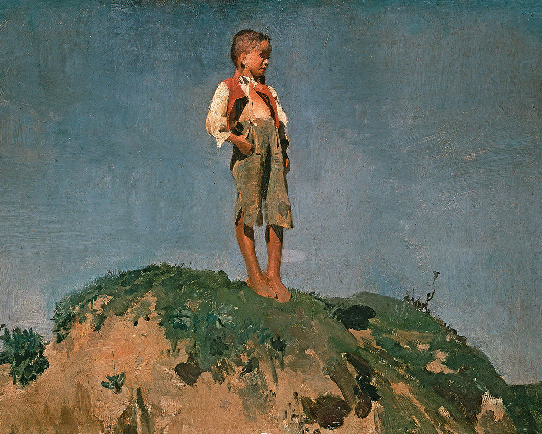 Boy on Hill