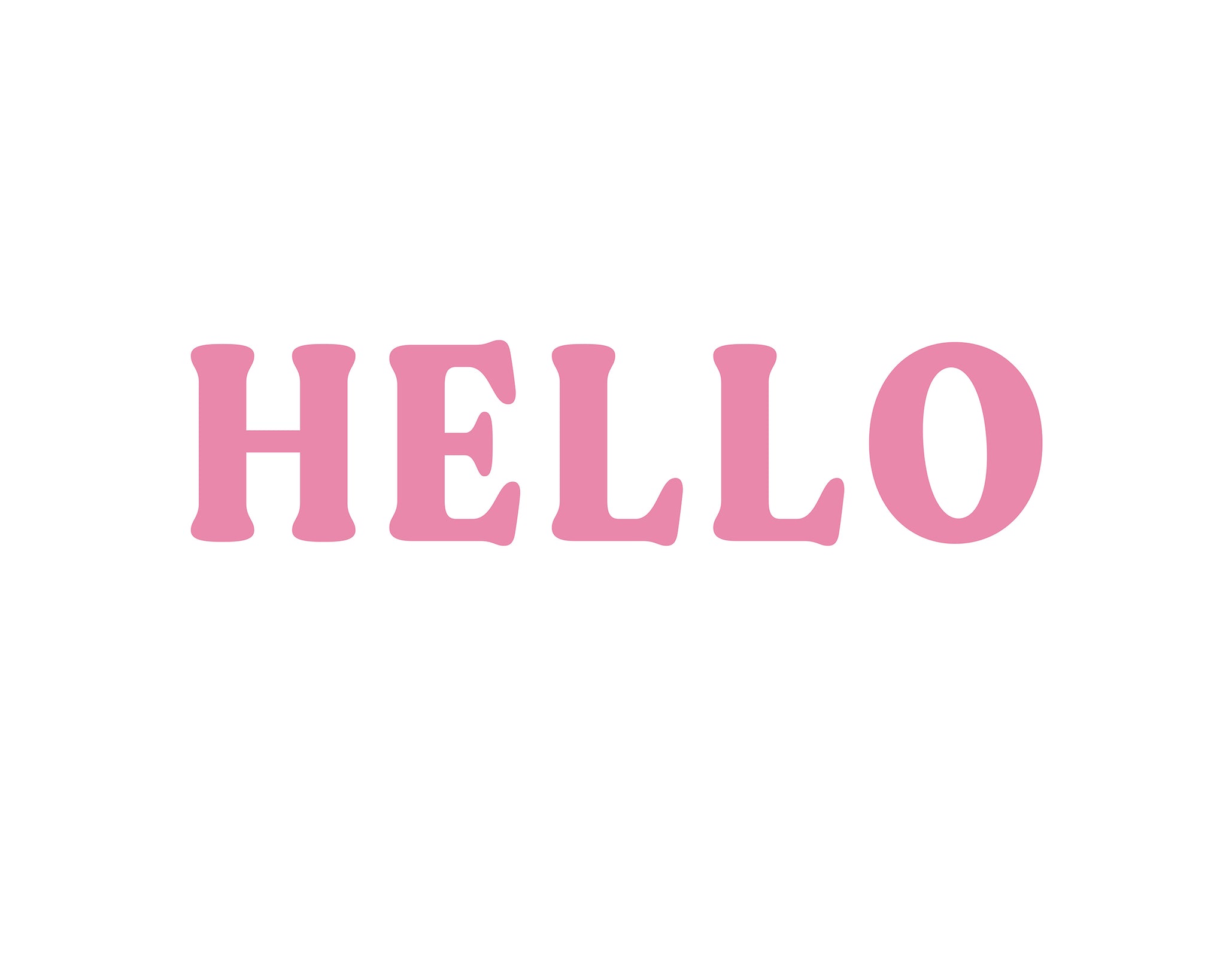 Hello Print – BFF PRINT SHOP