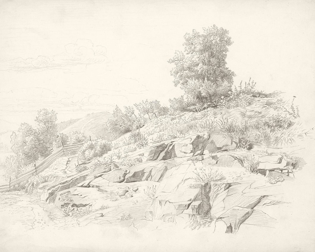 Hillside Sketch