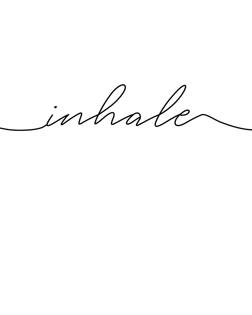 Inhale Exhale – BFF PRINT SHOP Inhale Exhale – BFF PRINT SHOP