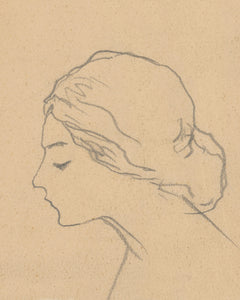 Left Side Profile Sketch