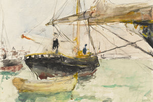 Watercolor Ships