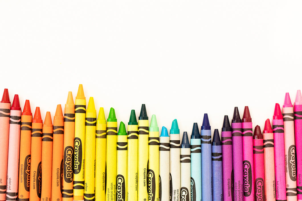 Line of Crayons – BFF PRINT SHOP